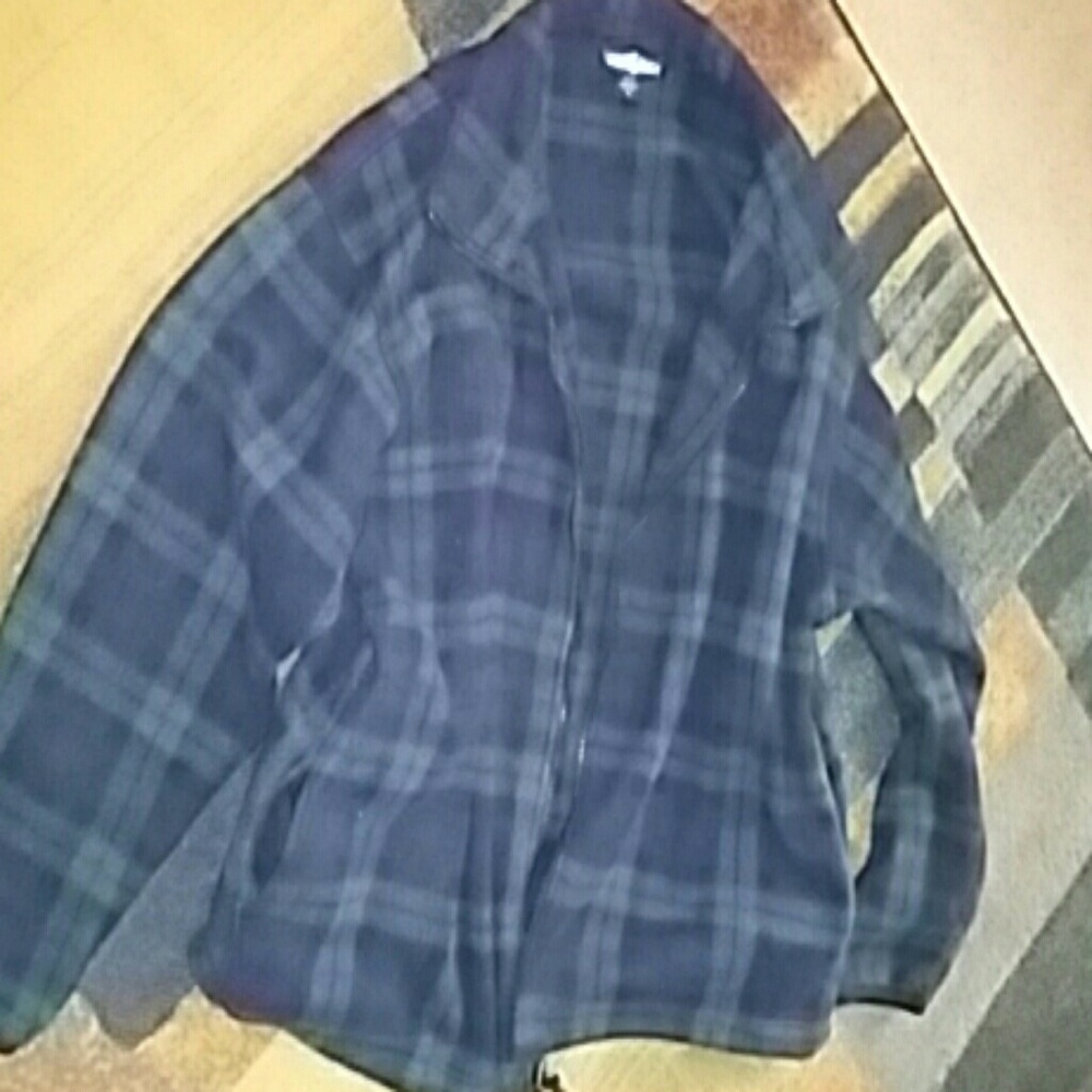 White  sierra fleece jacket